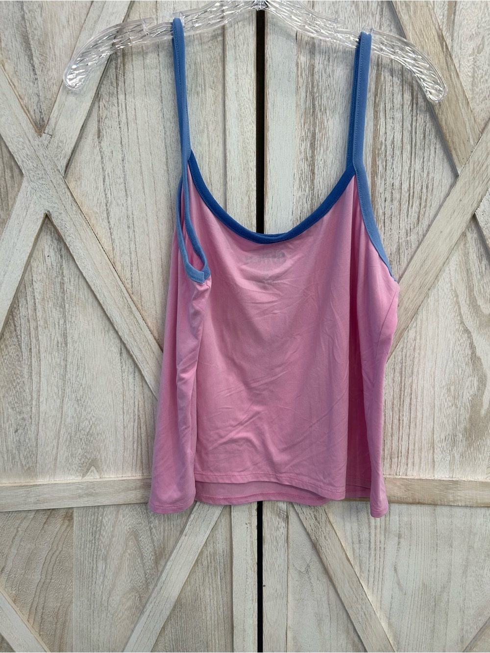 Disney Pink & Blue Stitch Aloha Tank Top - Picture 2 of 8